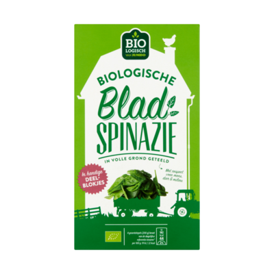 Huismerk Biologische Bladspinazie, Diepvries